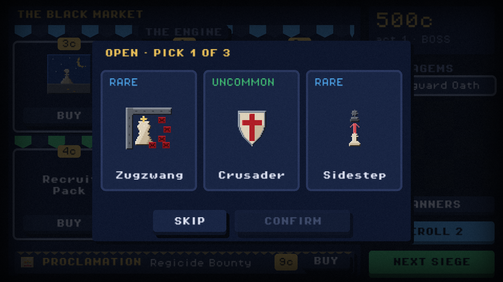 Opening a pack of stratagems at the Black Market